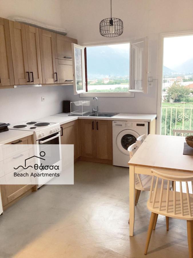 Thassa Beach Apartment No6 Leonídion Eksteriør bilde